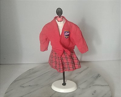Roupa de boneca Susi Colegial pescoço cone anos 2000 Estrela