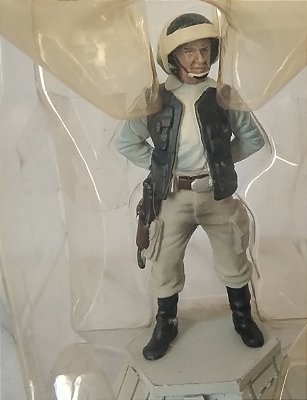 Boneco de Chumbo Rebel soldier do star Wars, coleção de Agostini de 2012, 8 cm