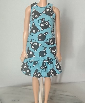 Vestido azul Chococat da Barbie Hello kitty deluxe Fashion 2018, sem acessórios de