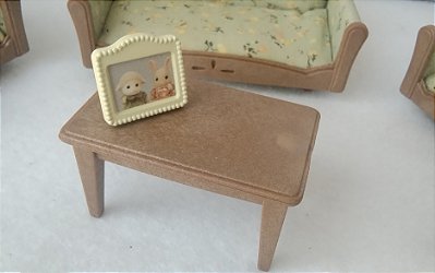 Sylvanian Families, conjunto para sala de estar com revisteiro