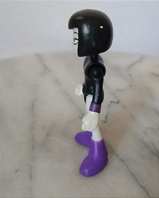 Imaginext DC super friends , boneca Ravena 833ß cm, dis Teen Titãs j