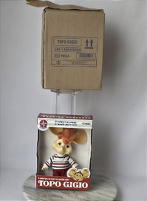 Topo gigio relançamento da Estrela 20 cm.novo, lacrado