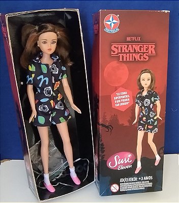 Boneca Susi Eleven Stranger Things Estrela 2021