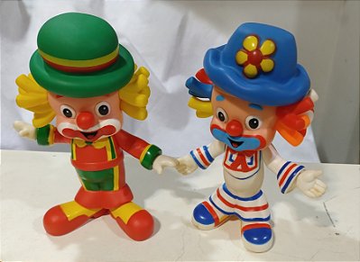 Bonecos de vinil articulados Patati Patatá, 17 cm da Rinaldi Produções nu