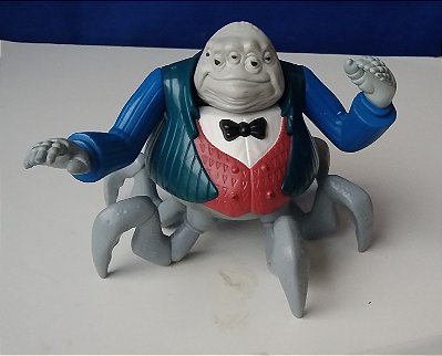 Boneco Waternoose do Monstros SA Disney Pixar, coleção McDonald's 2001, 10x11 cm