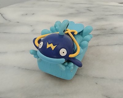 Brinquedo de fricção Pokémon Pokemon Whiscash pull back racer Jakks 2009