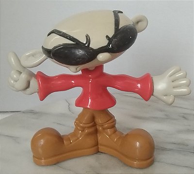 Boneco numero 1 , Numbah 1 da Turma do bairro Cartoon Network, com imã, col. McDonald's 2006, 12 cm