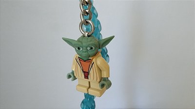 Lego 852550 : Chaveiro Lego Star Wars , Mestre Yoda , clone Wars