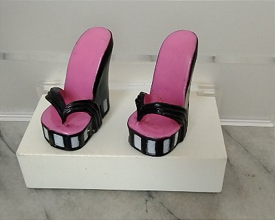 Acessório de boneca sapatos monster high G1 Lagoona Blue basica