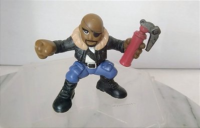 Boneco Nick Fury dis Vingadores Marvel Super hero Squad, 6cm, Hasbro 2007