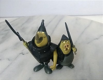 Miniatura Disney, os capangas 8 cm da Malévola, vila da A Bela Adormecida.