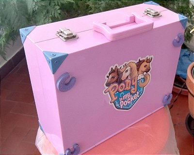 Maleta com arena do pony in my Pocket 30x26x12cm, just play 2009 já um