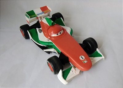 Carro de corrida Fórmula 1 Francesco Bernoulli Itália, com luz e ruido, do carros Disney 2, 24 cm