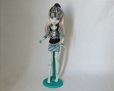 Boneca Monster High G1 Frankie stein Torcida incomplete mattel