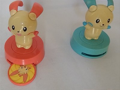 Pokémon McDonald's Plusle e Minun coleção 2005, 8cm