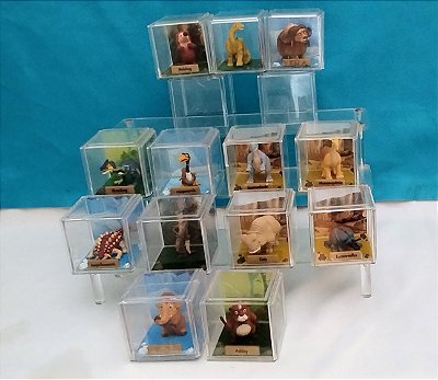 Miniatura personagens A era do Gelo Fox 2015 , no cubo de 6 cm cada, lote de 13+2