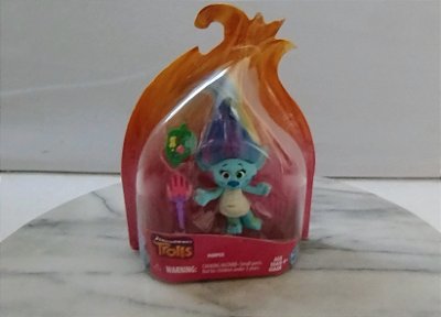 Troll Harper aprox. 8 cm, DreamWorks Hasbro 2015, novo, lacrado
