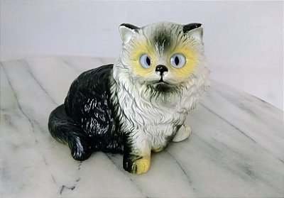 Miniatura de borracha Gato de Himalaia 8,5 cm.marca Newray 1990