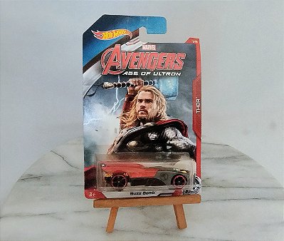 Miniatura de metal Marvel Age of Ultron 2014 veiculo Buzz bomb do Thor, novo, lacrado já