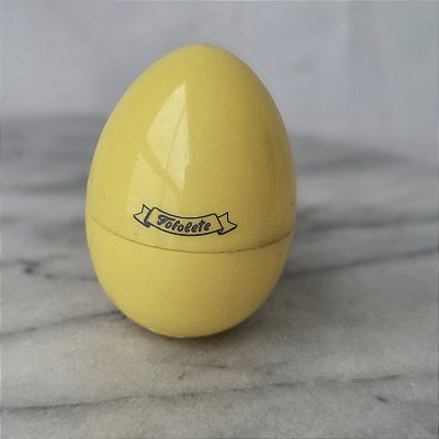 Ovo amarelo da Fofolete da Trol, sem a boneca