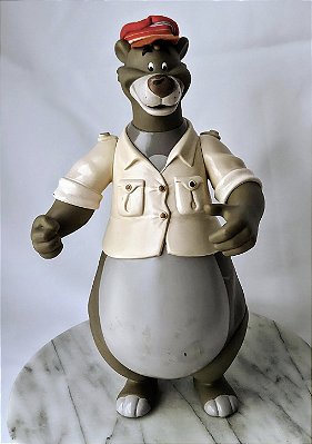 Urso Baloo Balu artic. Disney '91 ,34cm da Esquadrilha Parafuso, Playmates8