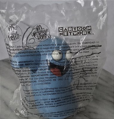 Boneco Blu , Mansão Foster Cartoon Network, col.Mcdonald's 2008, lacradoBoneco Blu , Mansão Foster Cartoon Network, col.Mcdonald's 2008, lacrado