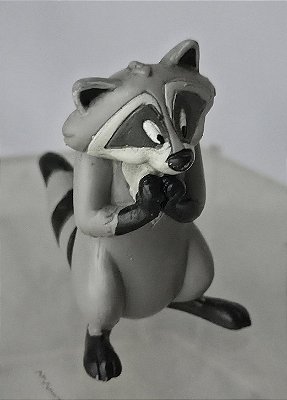 Miniatura Disney guaximim Meeko 5,5 cm de Pocahontas, Applause 1995
