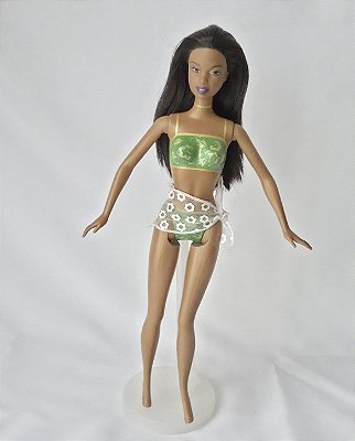 Barbie Christie negra Palm Beach, Mattel 2003
