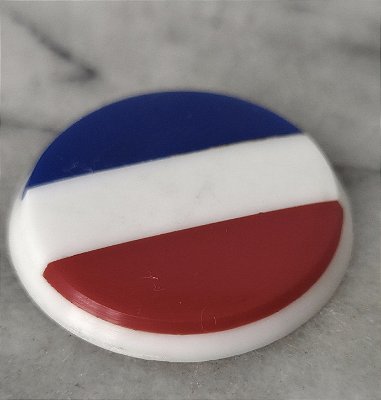 Futebol de botão 2 camadas França de 3 cm
