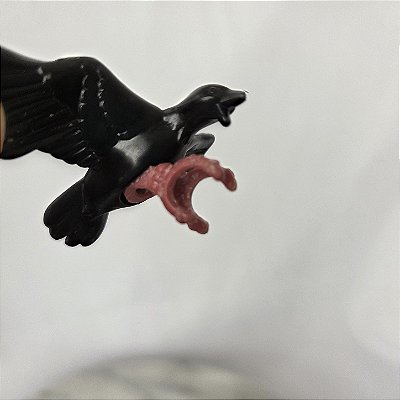 Playmobil, corvo de asas abertas