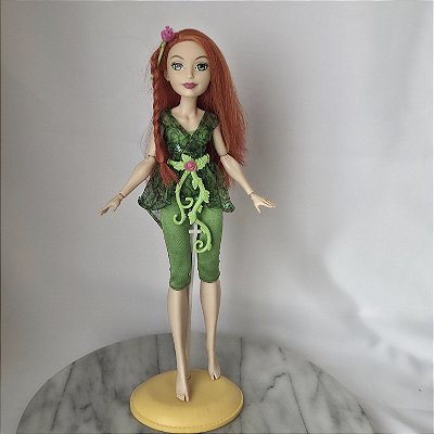Boneca DC super herói Girls Hera Venenosa Mattel 2015, 30 cm, incompleta
