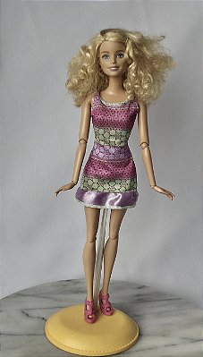 Barbie fashionistas loura swappin style Mattel