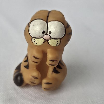 Pencil topper / Topo de lapis Garfield de borracha 1981 4.5cm