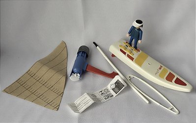 Playmobil geobra 3584 Windsurf com boneco sem colete