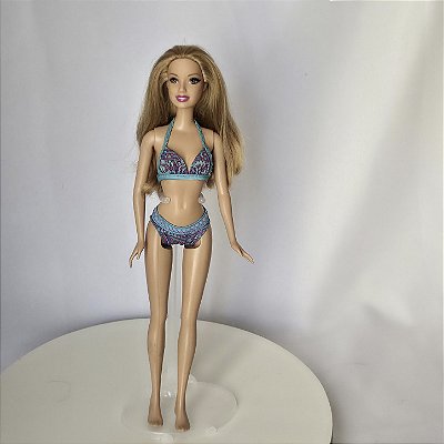 Barbie Summer Vida de Sereia 2 Mattel 2011, com discreto dano