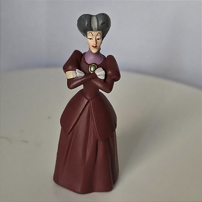 Miniatura Disney Lady Tremaine de bracos cruzados, 10 cm, madrasta da Cinderela