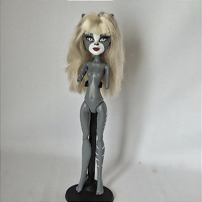 Boneca Monster High G1 Sucata Meowlody