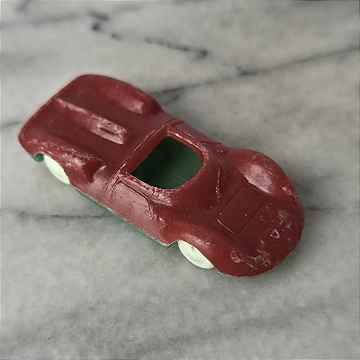 Ministura de plástico Lotus 30 vermelho/verde de 6 cm promocional de doce anos 708