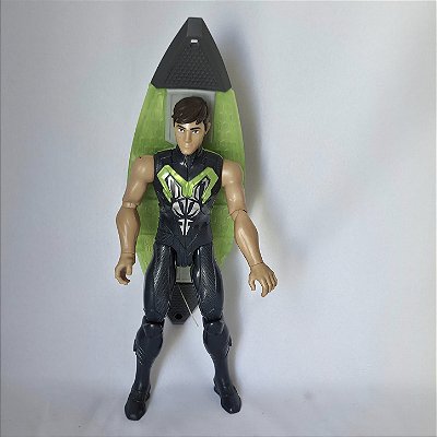 Boneco articulado Max Steel Turbo Deslizador, 30 cm, Mattel 2016