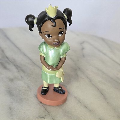 Miniatura Disney animators, princesa Tiana, 6 cm