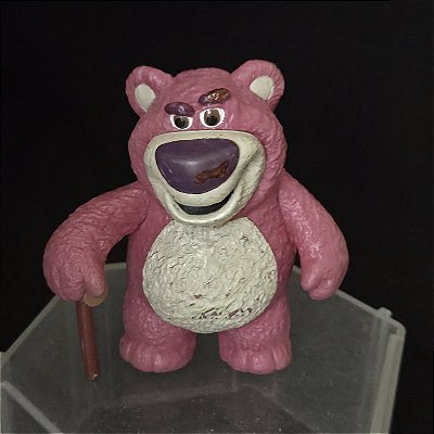Miniatura Disney Pixar urso Lotso 8 cm do Toy Story 3