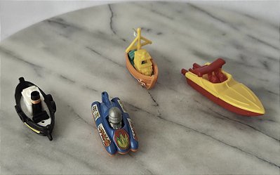 Miniatura de plastico Barcos , Rebocador colecao Kinder ovo anos 90