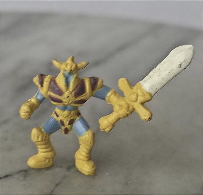 Rara miniatura de vinil Yu-Gi-Oh 1990 de Dungeon Dice Monsters DDM Orgoth the relentless 3,4 cm