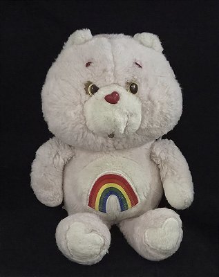 Pelucia ursinhos carinhosos Arco Iris 35 cm Estrela anos 80