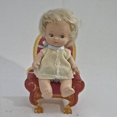 Boneca Pituquinha 9cm de calcinha verde da Estrela anos 80