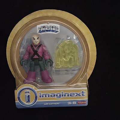 Imaginext DC Superfriends Boneco Lex Luther. Novo, lacrado