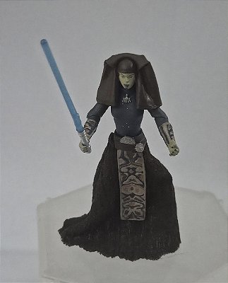 Figura de ação articulada da Star Wars Luminara Unduli , 10 cm, LFL 2004 Hasbro