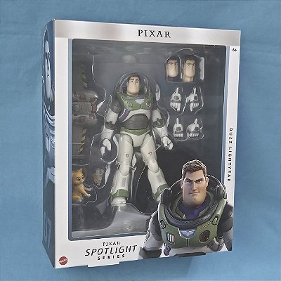 Boneco Buzz Lightyear Disney da serie Pixar Spotlight 17 cm Mattel, novo, lacrado