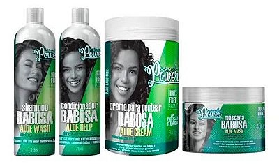 Kit Babosa Liberado To De Cachos Salon Line Clube Raiz Cosmeticos Naturais