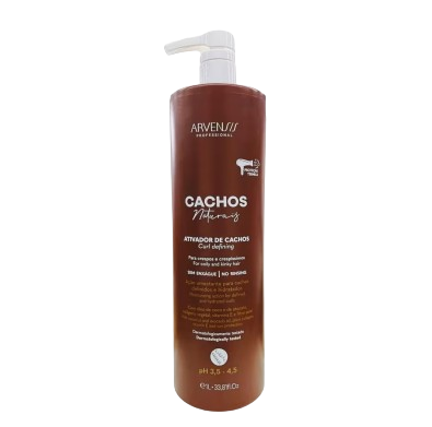 Ativador Cachos Naturais Crespos/Crespíssimos1L - Arvensis